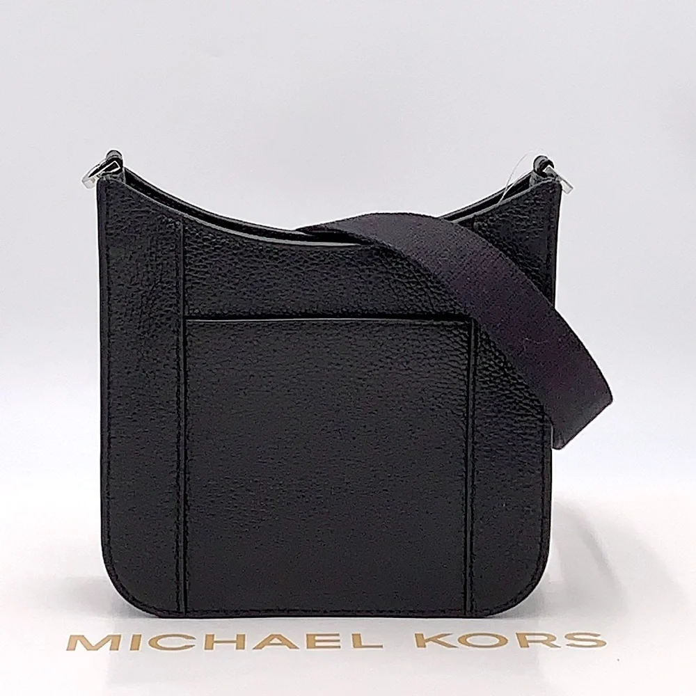 MICHAEL KORS Briley Small Pebbled Leather Black